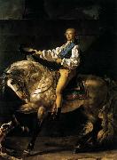 Jacques-Louis  David Count Potocki oil on canvas